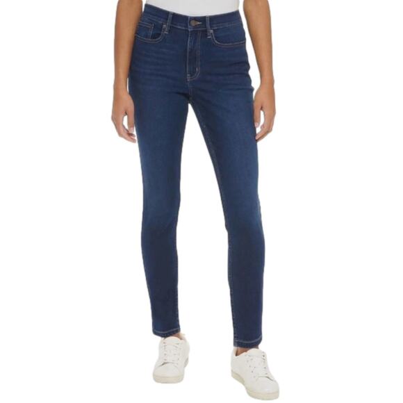 Calvin Klein Women's Jeans High Rise Skinny Blue Jean Size 6 NWT - Picture 6 of 9